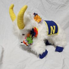 Vintage Billy the Goat Pelúcia Academia de Umbigo dos EUA Mascote GO Navy RJ Toy Co 1983 comprar usado  Enviando para Brazil