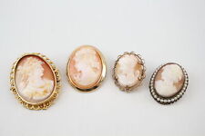 Shell cameo brooches for sale  LEEDS