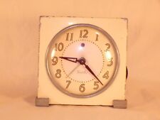 Relógio despertador elétrico vintage 1940 metal art déco Westclox Logan comprar usado  Enviando para Brazil