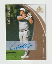 2024 SP GAME USED GOLF Chris Gotterup GOLD ROOKIE RC AUTO #65 CC for sale  Shipping to South Africa