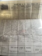Antique street map for sale  SALISBURY