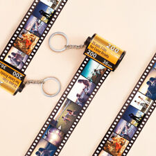 Llaveros personalizados de 10 fotos personalizadas Picture Film Roll MultiPhoto KeyRing Gift, usado segunda mano  Embacar hacia Argentina