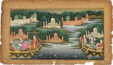 indian miniature painting mughal emperor enjoying for sale indian miniature painting mughal emperor enjoying for sale Shipping to Canada