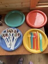 Plastic melamine plates for sale  PETERBOROUGH