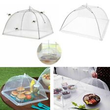 Pop Up Food Cover Protector Collapsible Umbrella Wasp Fly Mesh Net BBQ Covers for sale  LIVINGSTON