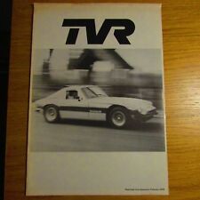 Tvr taimar road for sale  UK