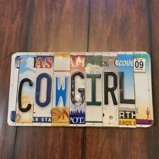 Cowgirl license plate for sale  Rocklin
