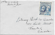 1947 Garland, Man. Spit ring on Bell stamp to Toronto, Ont. No backstamps. for sale  Shipping to South Africa