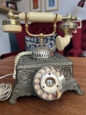 Vintage brass telephone for sale  STOCKPORT