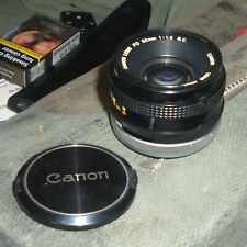 Canon 50mm 1.8 for sale  PERTH
