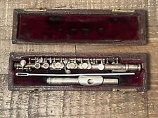 1950s King H.N. White Co. Solid Silver Head silver body Piccolo OFFERS ACCEPTED! for sale  Shipping to South Africa