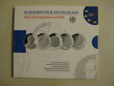 Euro silber gedenkmünzensatz gebraucht kaufen  Celle