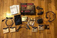 MINI DISCO WALKMAN DE COLECCIÓN SONY GRABACIÓN DIGITAL MZ-R70 MD EN CAJA CON EXTRAS segunda mano  Embacar hacia Argentina