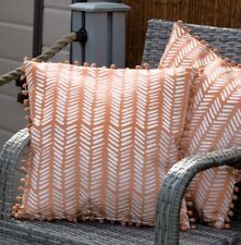 4 X Gardenwize Outdoor Garden Sofa  Furniture Scatter Cushions - Terracotta Fern for sale  Shipping to South Africa