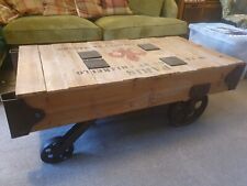 Industrial coffee table for sale  RICHMOND