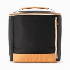 Bolsa tote balde isolada Thirty One - Colorblock ousado preto e bronzeado organizando viagens, usado comprar usado  Enviando para Brazil