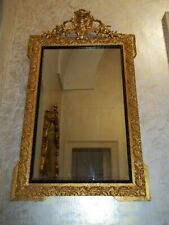Mirror To Mercury with Frame Carved Golden Wooden, 1890 for sale  Shipping to South Africa