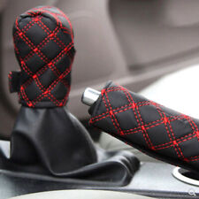 1 conjunto de capas protetoras de freio de mão de couro para carro comprar usado  Enviando para Brazil