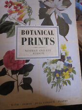Vintage botanical prints for sale  ORKNEY