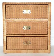 Vintage rattan chest for sale  AXMINSTER