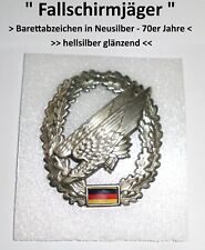 Fallschirmjäger neusilber 70e gebraucht kaufen  Ibbenbüren