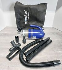 Monster Vac Eurolux Italy Handheld Portable Blue Complete Tested Working  for sale  Shipping to South Africa