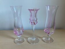 pink caithness vases for sale  ABERDEEN