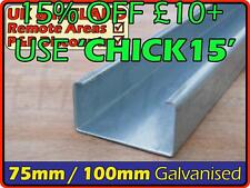 Galvanised steel channel for sale  Shipping to Ireland