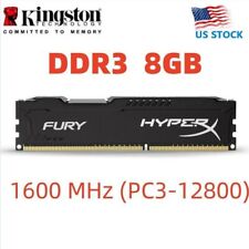 HyperX FURY DDR3 8GB 16GB 32GB 1600 MHz PC3-12800 Desktop RAM Memory DIMM 240pin, usado comprar usado  Enviando para Brazil