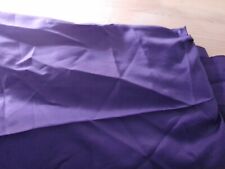 Dark purple polyester for sale  LONDON