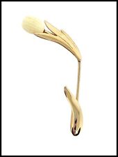 Broche Avon vintage branco flor de tulipa assinado comprar usado  Enviando para Brazil