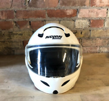 Casco de motocicleta blanco cara completa de colección Nolan N100 E - grande - hecho en Italia segunda mano  Embacar hacia Argentina