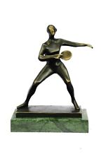 Premio Deporte de Ping Pong Recuerdo Abstracto Arte y Artesanía Adorno Estatua de Bronce Arte segunda mano  Embacar hacia Argentina