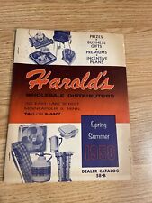 Catálogo de distribuidor mayorista de Harolds Minneapolis 1958 segunda mano  Embacar hacia Argentina