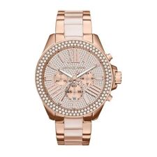 Relógio feminino Michael Kors ouro rosa cronógrafo Wren MK6096 comprar usado  Enviando para Brazil