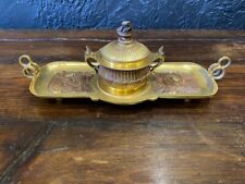 Antique bronze inkwell d'occasion  France