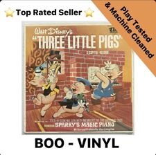 Walt Disney - Three Little Pigs Vinyl Lp Record Ex / Vg+ Condition for sale  Shipping to South Africa