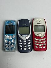 Lote de 3 teléfonos móviles Nokia vintage 3200 3310 3315 sin probar solo para piezas segunda mano  Embacar hacia Mexico