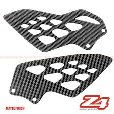 MATTE 2013-2015 BMW HP4 Rearset Heel Guard Foot Peg Mount Plates Carbon Fiber for sale  Shipping to South Africa