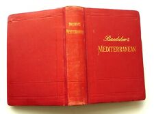 Baedeker mediterranean 1911 for sale  LONDON