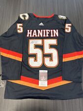 Noah hanifin signed for sale  Shipping to Ireland