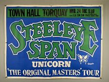 Steeleye span poster for sale  PRESTON