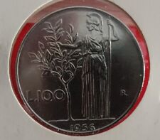 100 lire 1956 usato  Piaggine