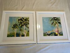 palm tree framed wall art for sale  La Grange