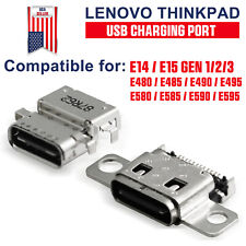 Usado, Porta de carregamento USB tipo C para Lenovo ThinkPad E14 E15 Gen 1 2 3 E480 E490 E580 comprar usado  Enviando para Brazil