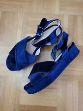 Damen sandalen blau gebraucht kaufen  Unterrath