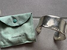 Used, Tiffany and co women’s wide cuff bracelet (comes with pouch) for sale  WORCESTER