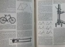 Croquet Curling Cycling Bicycle Tandem Rare Old Antique Victorian Articles 1897, usado segunda mano  Embacar hacia Argentina