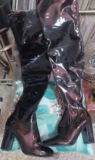 patent boots designer leather for sale  New York