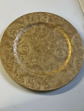 Gold damask decorative for sale  Drexel Hill